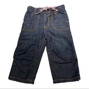 2/$15 Baby Boden jeans size 6-12 months